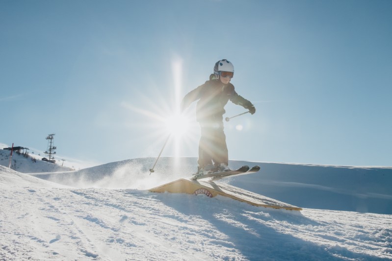 Skifahren auf der Loferer Alm